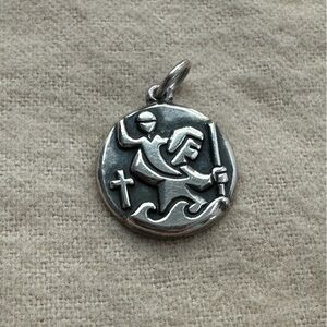 James Avery Retired St Christopher pendant